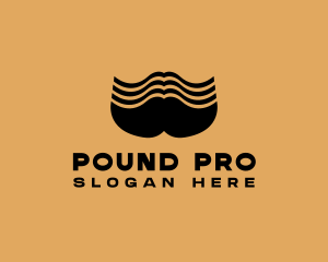 Barber Grooming Mustache  logo design