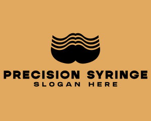 Barber Grooming Mustache  logo design