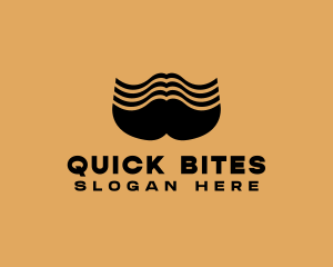 Barber Grooming Mustache  logo design