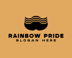 Barber Grooming Mustache  logo design