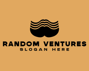 Barber Grooming Mustache  logo design