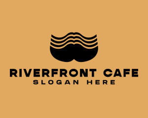 Barber Grooming Mustache  logo design