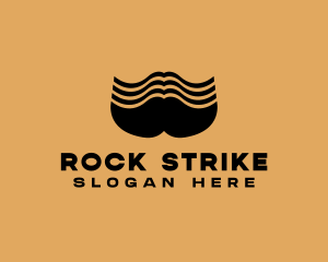 Barber Grooming Mustache  logo design