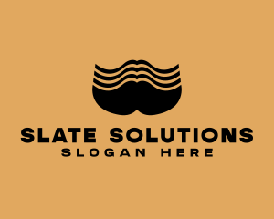 Barber Grooming Mustache  logo design