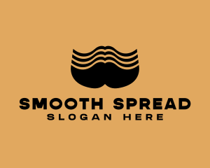 Barber Grooming Mustache  logo design