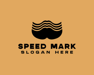 Barber Grooming Mustache  logo design