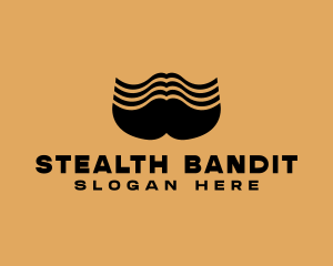 Barber Grooming Mustache  logo design