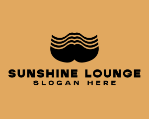 Barber Grooming Mustache  logo design