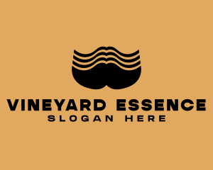 Barber Grooming Mustache  logo design