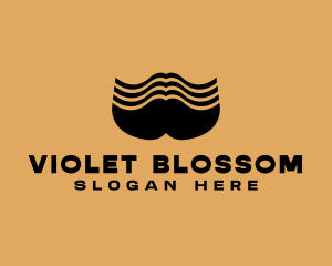 Barber Grooming Mustache  logo design