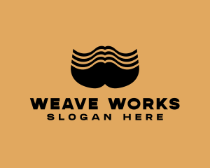 Barber Grooming Mustache  logo design