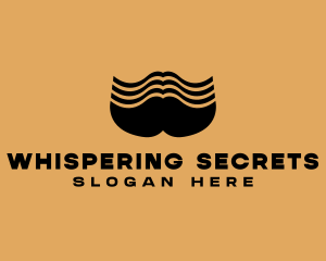 Barber Grooming Mustache  logo design