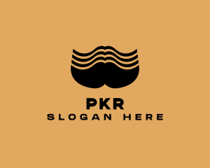 Barber Grooming Mustache  logo design