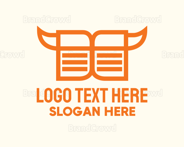 Orange Cowboy Book Logo