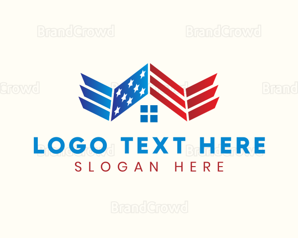 Patriotic Veteran Home Logo