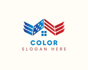 Patriotism - Patriotic Veteran Home logo design