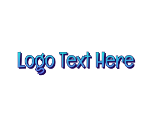 Crazy - Funky Comic Wordmark logo design