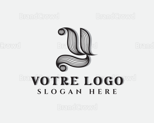 Elegant Creative Studio Letter Y Logo