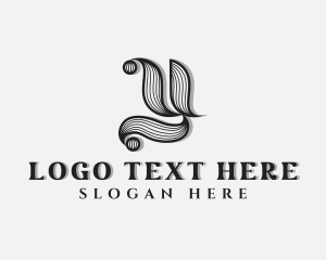 Retro - Elegant Creative Studio Letter Y logo design