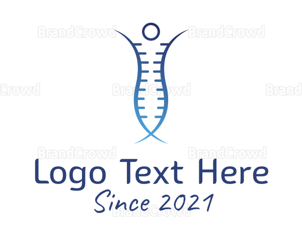 Chiropractor Health Doctor Logo