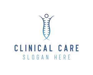 Chiropractor Health Doctor logo design