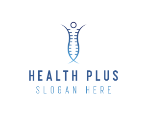 Chiropractor Health Doctor logo design