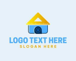 Supplier - Triangle Tape Measure House logo design