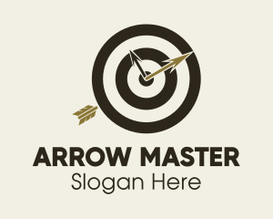 Archery Target Time logo design