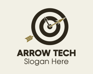 Archery Target Time logo design