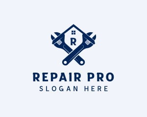 House Plumbing Repair logo design