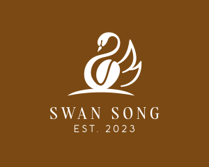 Swan - Swan Coffee Cafe logo design