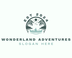 Kayak Adventure Tour logo design