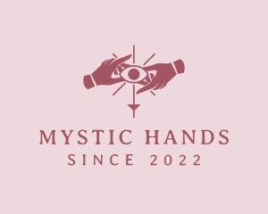 Mystical Hands Third Eye logo design