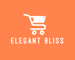 Grocery Shopping Cart Logo