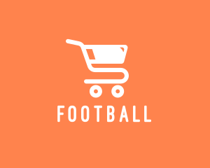 Grocery Shopping Cart Logo