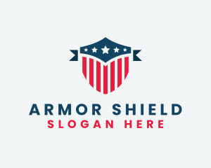 American Shield Defense logo design