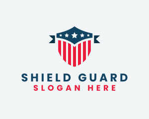 Defense - American Shield Defense logo design