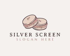 Sweet Macaron Dessert Logo