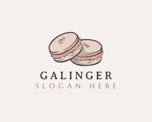 Macaron - Sweet Macaron Dessert logo design