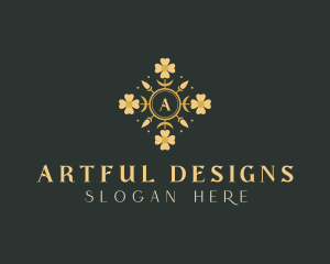 Flower Luxury Florist logo design