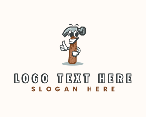 Tool - Hammer Handyman Builder logo design