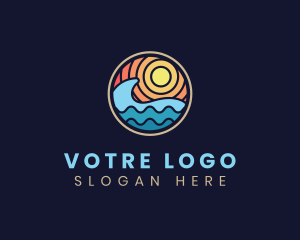 Sun Wave Resort Vacation Logo