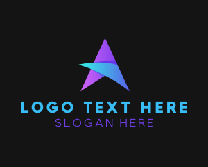 Architect - Star Entertainment Letter A logo design
