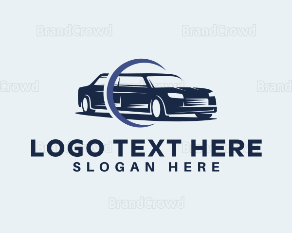 Limousine Car Vehicle Logo