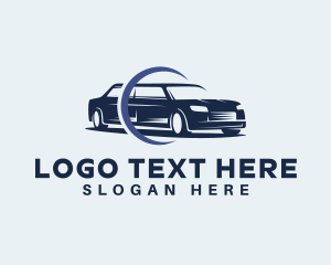 Auto Detailing - Limousine Car Vehicle logo design