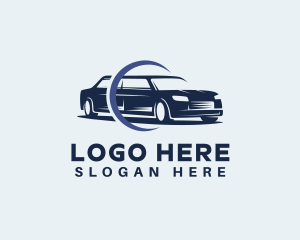 Limousine Car Vehicle Logo