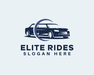 Limousine Car Vehicle logo design