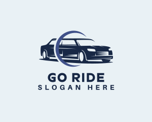 Limousine Car Vehicle logo design