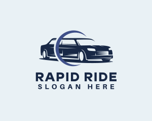 Limousine Car Vehicle logo design