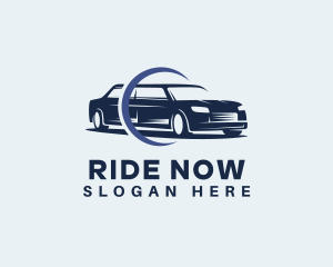 Limousine Car Vehicle logo design